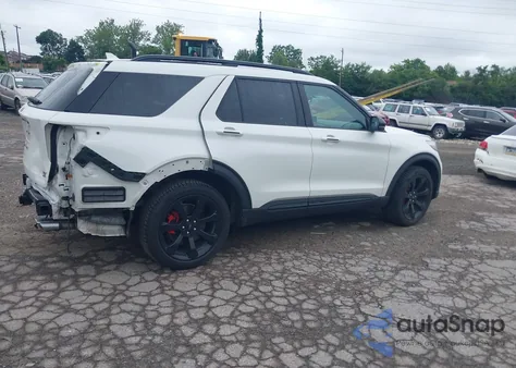 2020 Ford Explorer St из США, поврежденный, VIN 1FM5K8GC2LGB45577